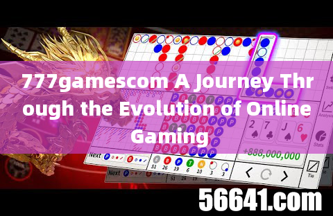 777gamescom A Journey Through the Evolution of Online Gaming