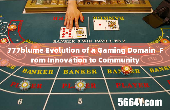 777blume Evolution of a Gaming Domain  From Innovation to Community