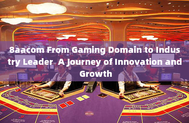 8aacom From Gaming Domain to Industry Leader  A Journey of Innovation and Growth